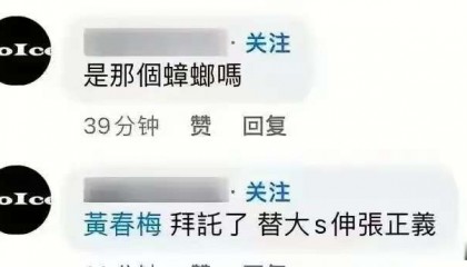 大小S老东家东森新闻下场发声!黄春梅“伸张正义”遭网友炮轰,这场大戏何时休?