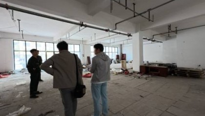 银川装修公司|津都华丽|银川芭雅餐厅设计装修项目现场勘察