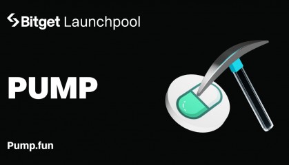 Bitget将上线PUMP,并提供超1.23亿枚代币奖励