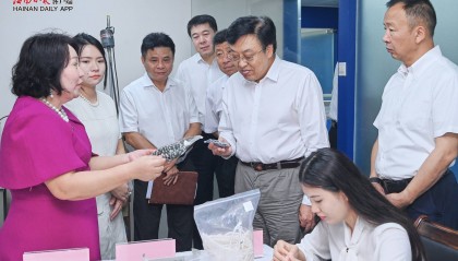 冯飞在海口调研自由贸易港压力测试情况 -- 图片新闻 -- 海南省应急管理厅