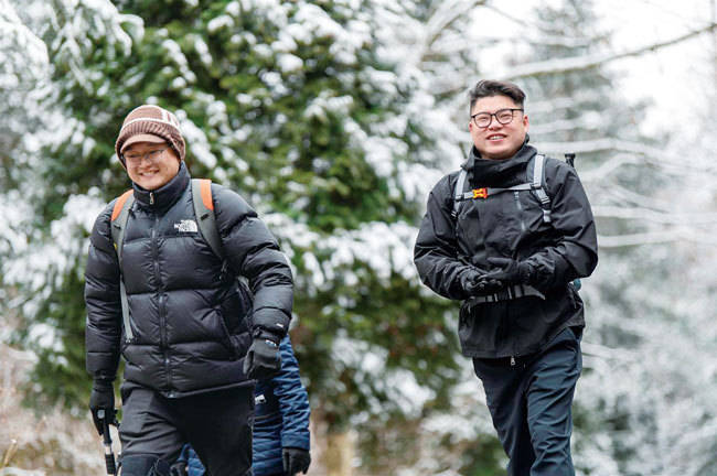 金华：北山降瑞雪 美景引客来