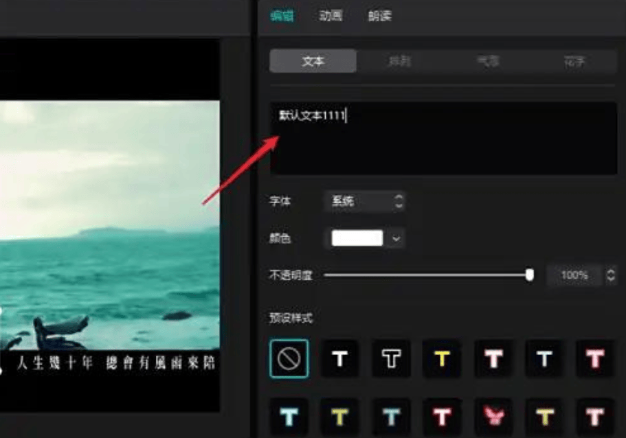 剪映专业版中添加字幕的步骤